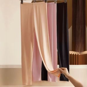 Premium Nine-Five Pants Thin/Thick Autumn/Winter plus Size 80-200kg Womens Base Layer Pants Versatile High Waist Casual Trousers