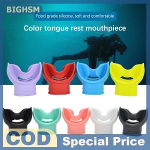 BIGHSM Silicone ống thở ống tẩu thoải mái Scuba Diving điều chỉnh ống tẩu Cover bạch tuộc chủ lưu giữ dễ dàng để sử dụng