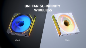 LIAN LI SL-INF WIRELESS 120 FAN (REGULAR/REVERSE BLADE) (BLACK/WHITE) 1PC PACK/3PC PACK