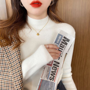 LUQIAN | Sweater for Plus Size Women Turtleneck Knit Top