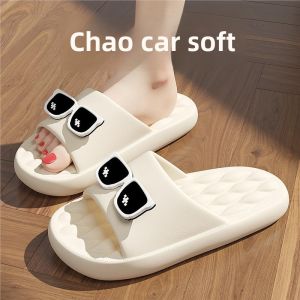 MONLEYTA | Adorable Slip Sliders Womens Indoor Summer Home Bathroom Anti-slip Bathing Slippers Comfortable EVA Material Easy To Wear