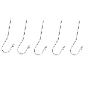 5PCS Dental Lip Hook Set Mouth Hook for Apex Locator Root Canal Measuring Accessories Dental Instrument