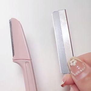 Sét 3 Dao Cạo Tỉa Lông Mày Chân Mày Tóc Mái Tiện Lợi không gỉ nội địa -Aeneas Shop
