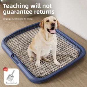 MONLEYTA | Automatic Pet Toilet For Medium Large Small Dogs Urine Pan Special Cleaning Anti-Poo Traps Foldable Pet Supplies