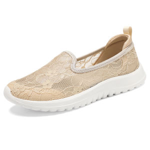 KANGZUJIAN | Breathable Comfort Slip-On Shoes for Elderly Women