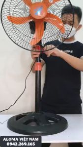 Quạt điện Đứng Công Nghiệp NATIFAN B5 công suất 40W với 5 cánh 3 tốc độ gió