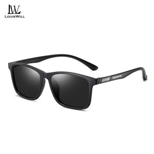 LouisWill Sunglasses Men Sunglasses for Men Sports Men Sunglasses Fashion Polarized Sunglasses Night Vision Sunglasses Driving Glasses HD Reading Glasses Retro Anti Glare Driving Sunglasses Shades for Men