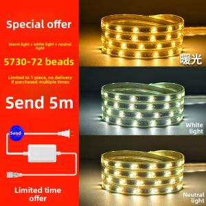 SAINAHEPAN | Color-Changing LED Light Strip Ultra-Bright Waterproof