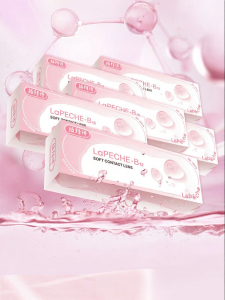 LaPeche | Kính áp tròng hàng ngày dưỡng ẩm nhẹ độ thấm oxy cao 30 chiếc x 6 hộp