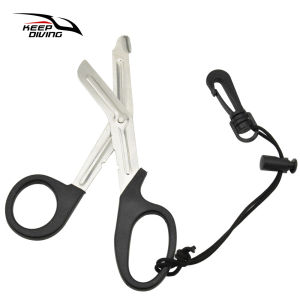 Stainless Steel Scuba Diving Emergency Curved Shears