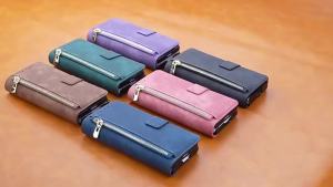 LS | 2 In 1 Detachable Zipper Magnetic Card Holder Leather Wallet Flip Cover For Magsafe Samsung Galaxy Z Fold 8 Ultra Fold 7 6 5 4 3