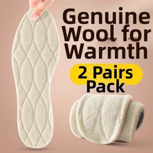 Winter Insulating Insoles Mens Woolen Warm Anti-Odor