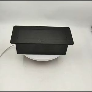 STOP KONTAK MEJA POP UP SOCKET3LUBANG HITAM/Desk outlet - Solusi Praktis untuk Kebutuhan Listrik Anda