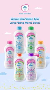 My Baby Powder All Variant / Bedak Tabur Bayi 50 GRAM