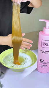 Dầu gội Hair Lab Repair Therapy x2 Collagen phục hồi tóc mềm mượt 1000ml