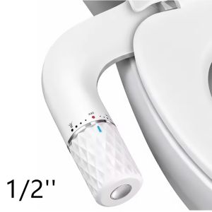 Non Electric Bidet Attachment for Toilet Adjustable Water Pressure Self Cleaning Bidet Washer Body Washer Easy Installation