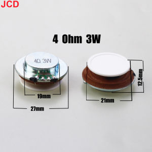 JCD 1pcs 27MM 4R 3W Resonance Vibration Mini Speaker Stereo Speaker Vibration Speaker Vbro Speaker 4 Ohms 3 Watt