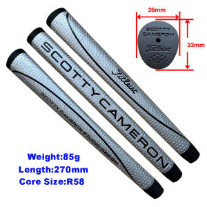 1pcs Golf Grips Golf Putter Grips Sliver/Black Color Golf Club Grips