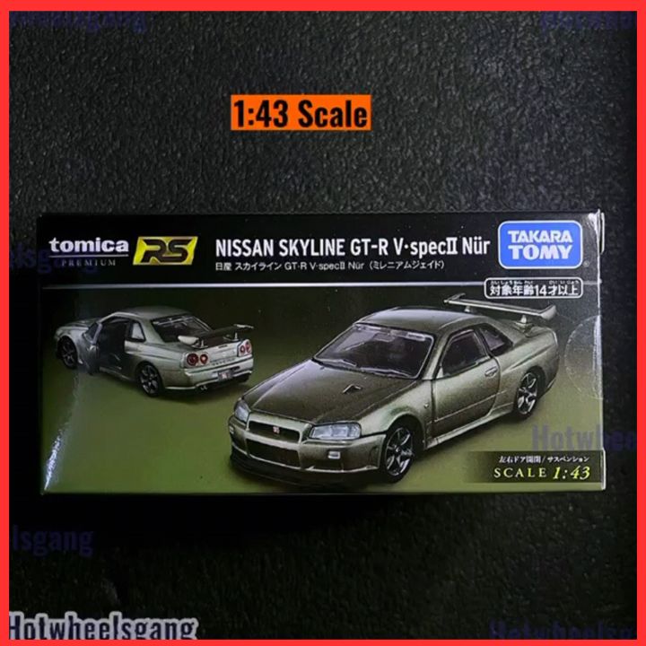 Tomica Nissan Skyline GTR R34 V-SpecII Nur 1:43 GTR R34 Skyline