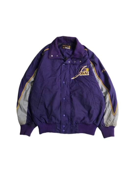 ジャケット・アウター vintage mizuno velours varsity jacket vintage mizuno velours varsity jacket
