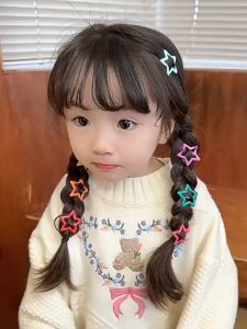 Colorful Star Hair Clip Set Cute Candy Color Stars Hair Clip Sweet  Hair Accessories Beautiful Hair Pins Set for Kids