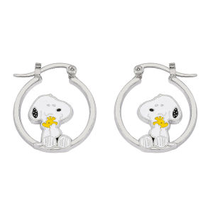 Bandai | Cute Cartoon Snoopy Hollowed out Earrings Ear Studs Niche and Versatile Casual Earrings Accessories