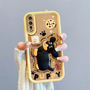 Applicable to Vivo1907 Phone Case Drop-Resistant Protective Case International Version Silicone Soft Stylish Creative Three-Dimensional Cartoon Cute Couple Men and Women New Arrival