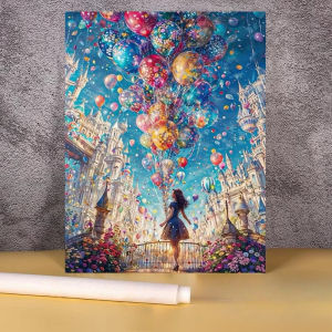 Jigsaw Puzzle for Adults 500/1000/1200/2000PCS Hot Air Balloon Scenery DIY Craft Home Wall Decoration Gift Idea