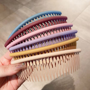 Fashion Frosted Hair Clip Womens Large Hair Comb Broken Hair Organize Fantastic Hair Hairpin Non Slip Hair Comb Head Hairpin