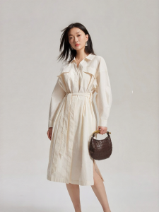 Vero Moda | Casual Summer Dress Long Sleeve Loose Shirt-style