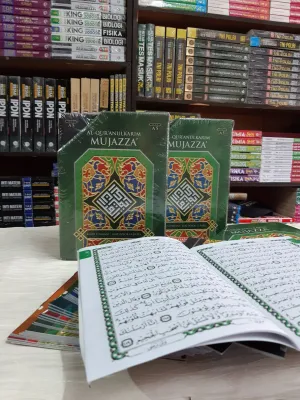 AL QURAN PER JUZ MUJAZZA UKURAN A5 30 BUKU PER 1 JUZ