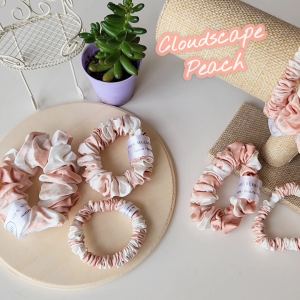 Natural Mulberry Silk Scrunchies Multi Colour Range For Hair Care Soft and Smooth Hair Accessories