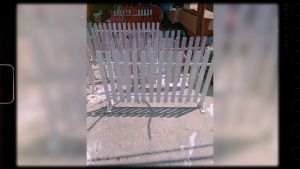 รั้วไม้สนามแต่งสวน 60✨รั้วสำเร็จรูป สีขาว สูง 60 ซม.ยาว100 ซม.💥 best seller 💥