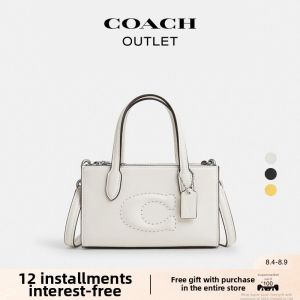 Coach | Mini Tote Shoulder Bag White