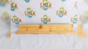 FLOATING SHELF | LEDGE | L-85cm/W-12-15cm/H-4cm