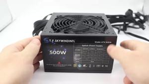 Bộ Nguồn ATX 500W Cho Vỏ Máy Tính Mini Với PFC Chủ Động Quạt 120mm Siêu Yên Tĩnh Đạt Chứng Nhận 80Plus Gold
