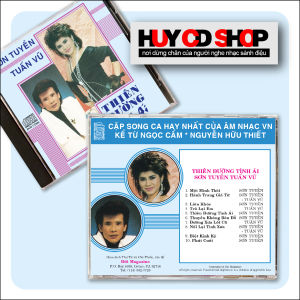 Đĩa CD Tuấn Vũ Tiếng hát để đời Nhạc vàng trữ tình Bolero Đĩa lòng Trắng Chất Lượng cao Âm Thanh chuẩn HUY CD SHOP