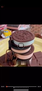 Sanrio 2pcs Chocolate Fragrance Biscuits Memo Book Creative Memo Pads Mini Notepad School Supply