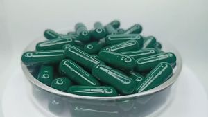 1000pcs Size 0 Dark Green Color OSPA High Quality Empty Gelatin Capsule
