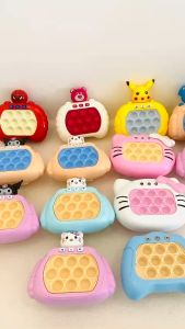 [HOT-HÌNH CLIP THẬT] Đồ chơi máy chơi game pop it đẩy bong bóng slime tốc độ thế hệ mới bóp tay giảm stress căng thẳng