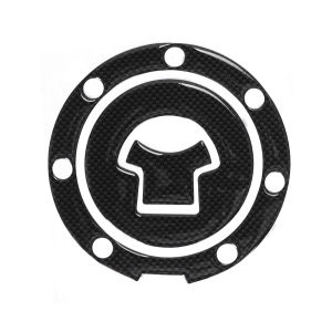 Carbon Fiber Fuel Gas Oil Cap Tank Pad Tankpad Protector Sticker Fishbone Motorcycle Universal For Honda Suzuki Kawasaki Yamaha