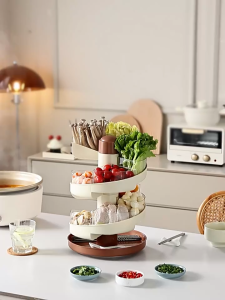 Steamboat / Hot Pot Food Organizer Space Saving Food Organizer help store your steamboat foods