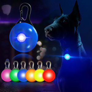 Pet Leads Glow Accessories Night Dog Walking Anti-lost LED Pet Flash Luminous Collar Safety Decoration Luminous Glowing Pendant