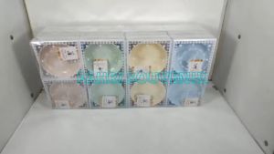 Souvenir Pernikahan Mangkok Ceper Bulat Gerigi Kemasan Mika FREE KUT isi 40 PCS