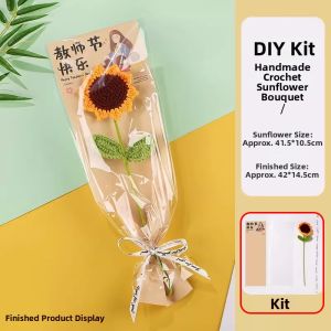 QIWEILANG | Inspirational Handmade Sunflower Bouquet