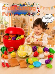 UP DUCK | Edible Interactive Fruit Cutting Educational Toy