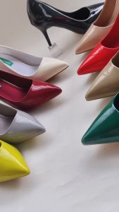 Maude GUESIS | Sepatu High Heels Wanita | Sepatu Stiletto Glossy 7cm | WILLONA 77B