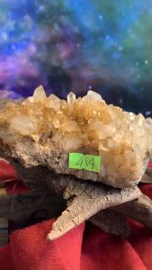 Đá THẠCH ANH VÀNG CITRINE TỰ NHIÊN phale NĂNG LƯỢNG VŨ TRỤ MẠNH 484