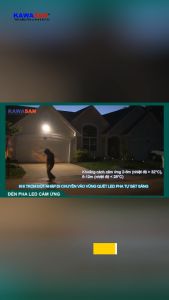Đèn pha led cảm ứng hồng ngoại thông minh tự động bật – tắt đèn khi có người di chuyển trong vùng cảm ứng FLHS 20W/30W/50W