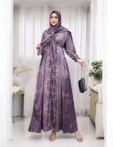 Z GAMIS FATIMAH ARMANY SET KHIMAR BUSUI FREIENDLY DRESS CASUAL LEBARAN TERBARU FASHION MUSLIM RESMI LENGAN KARET PANJANG WUDHLU WANITA REMAJA DEWASA MEWAH MAXI SYARI
